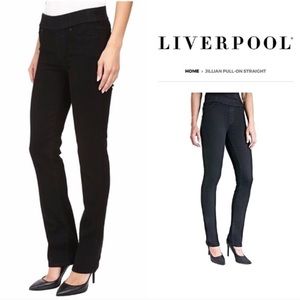 Liverpool NWT Jillian Pull On Straight jeans